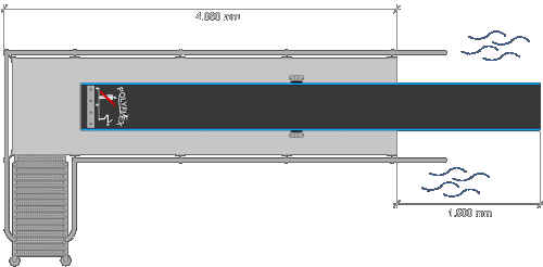 3m Sprungbrettanlage